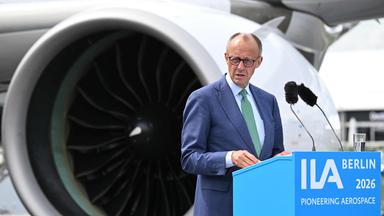 Bundeskanzler Friedrich Merz besucht die ILA Berlin 2026