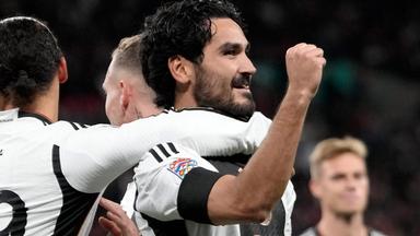 Ilkay Gündogan während des Nations League-Spiels England - Deutschland 2022.