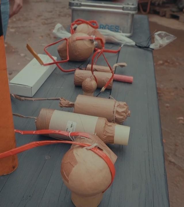 Illegale Pyrotechnik: Kugelbomben