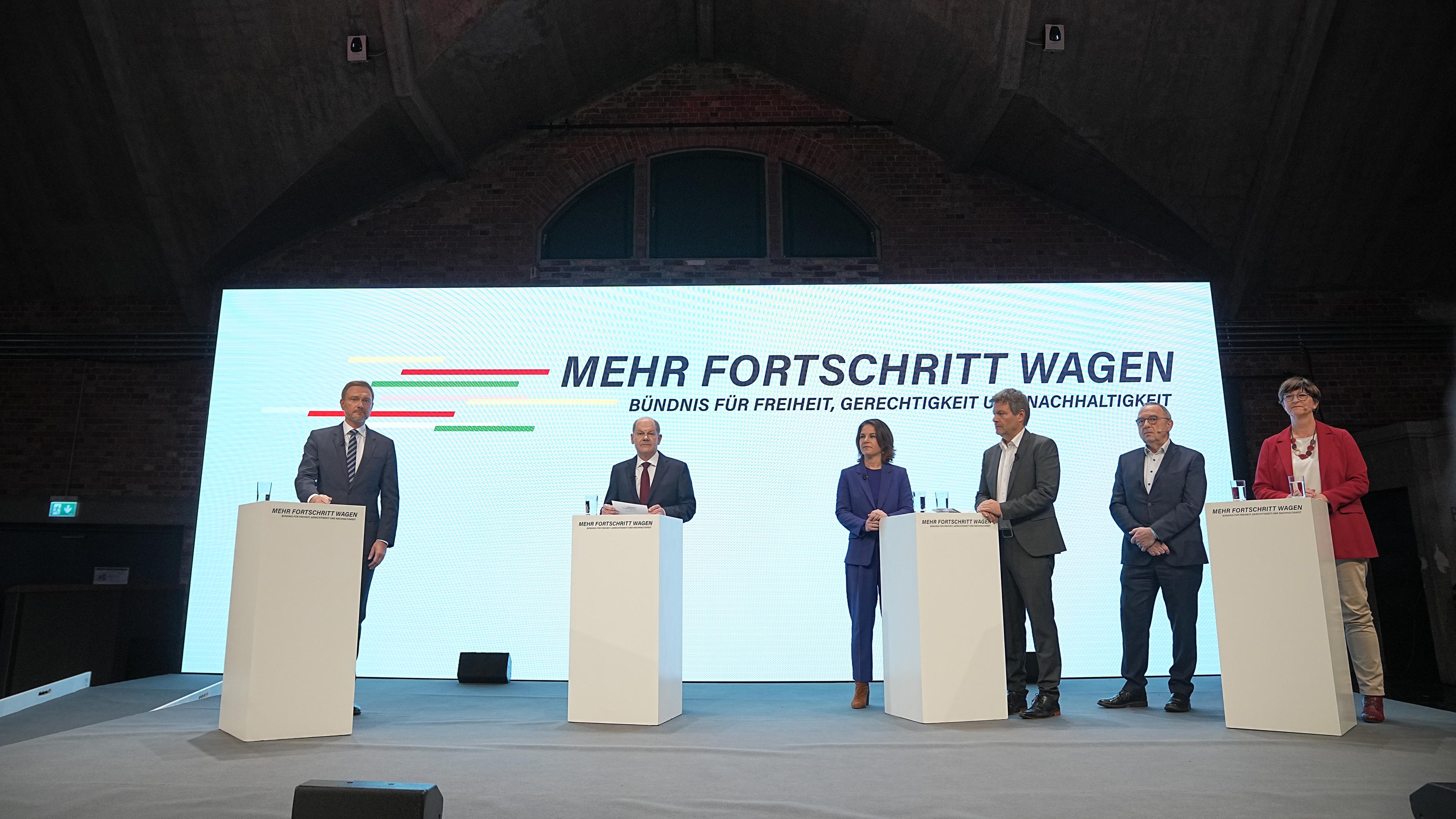 Vorstellung Koalitionsvertrag