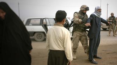 Personenkontrolle im Irak
