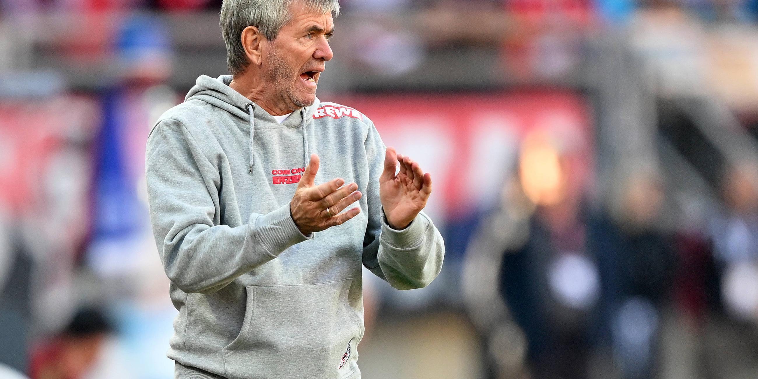 2. Liga: Friedhelm Funkel vom 1. FC Köln