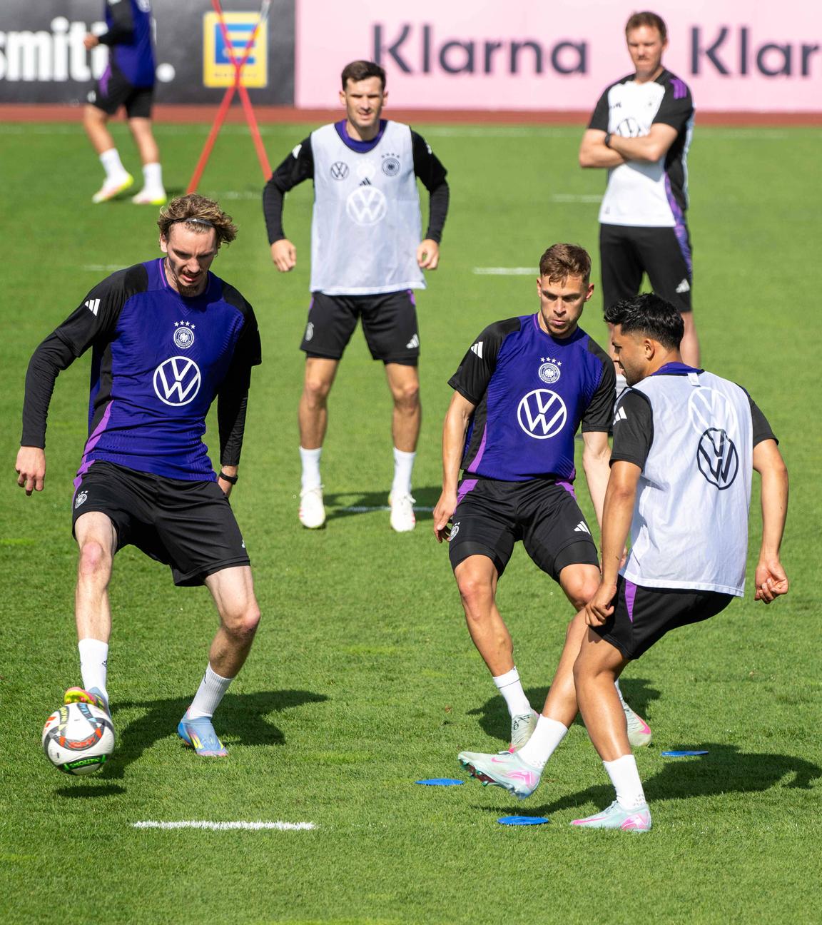 Nations League: DFB-Elf beim Training