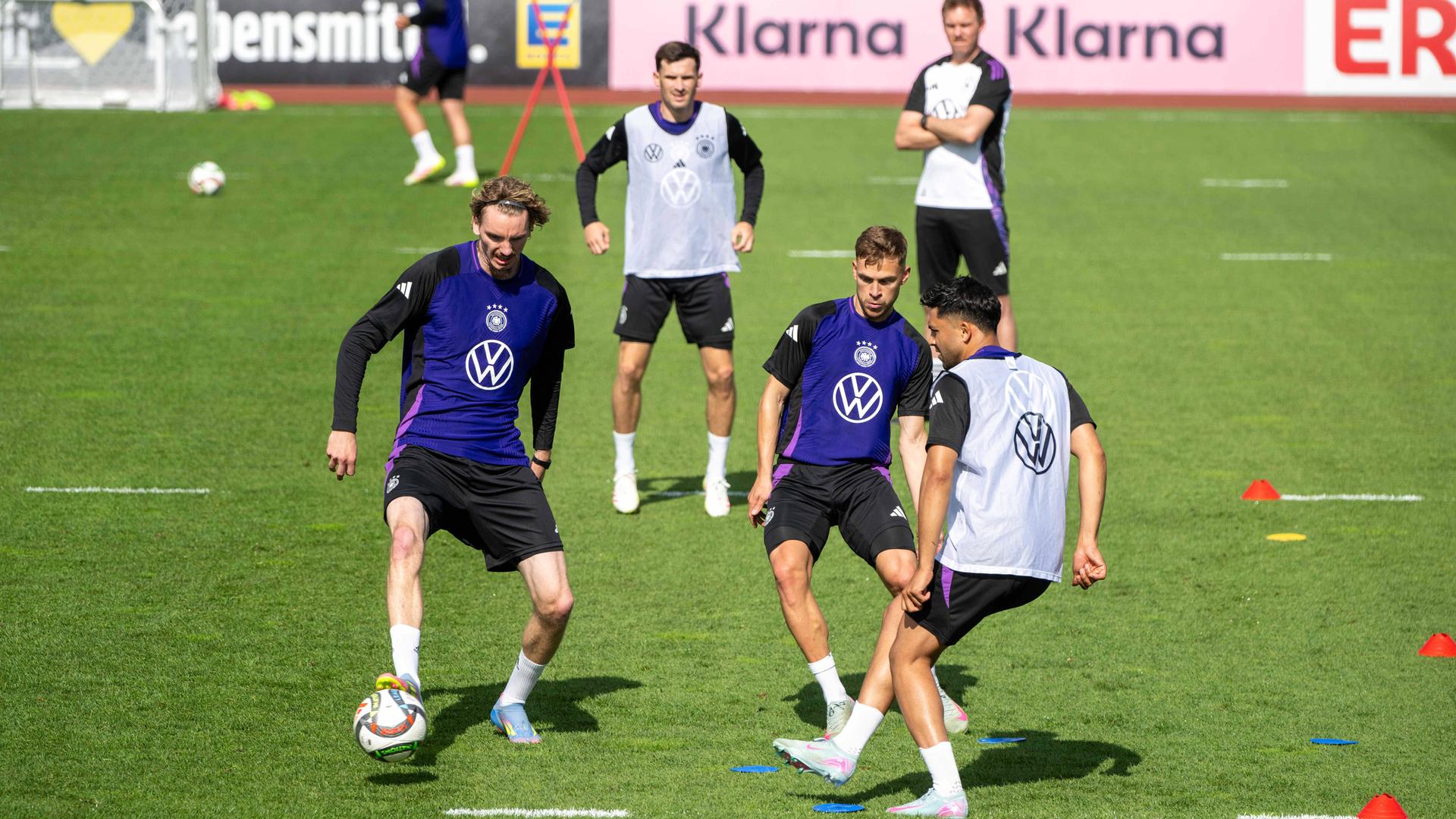 Nations League: DFB-Elf beim Training
