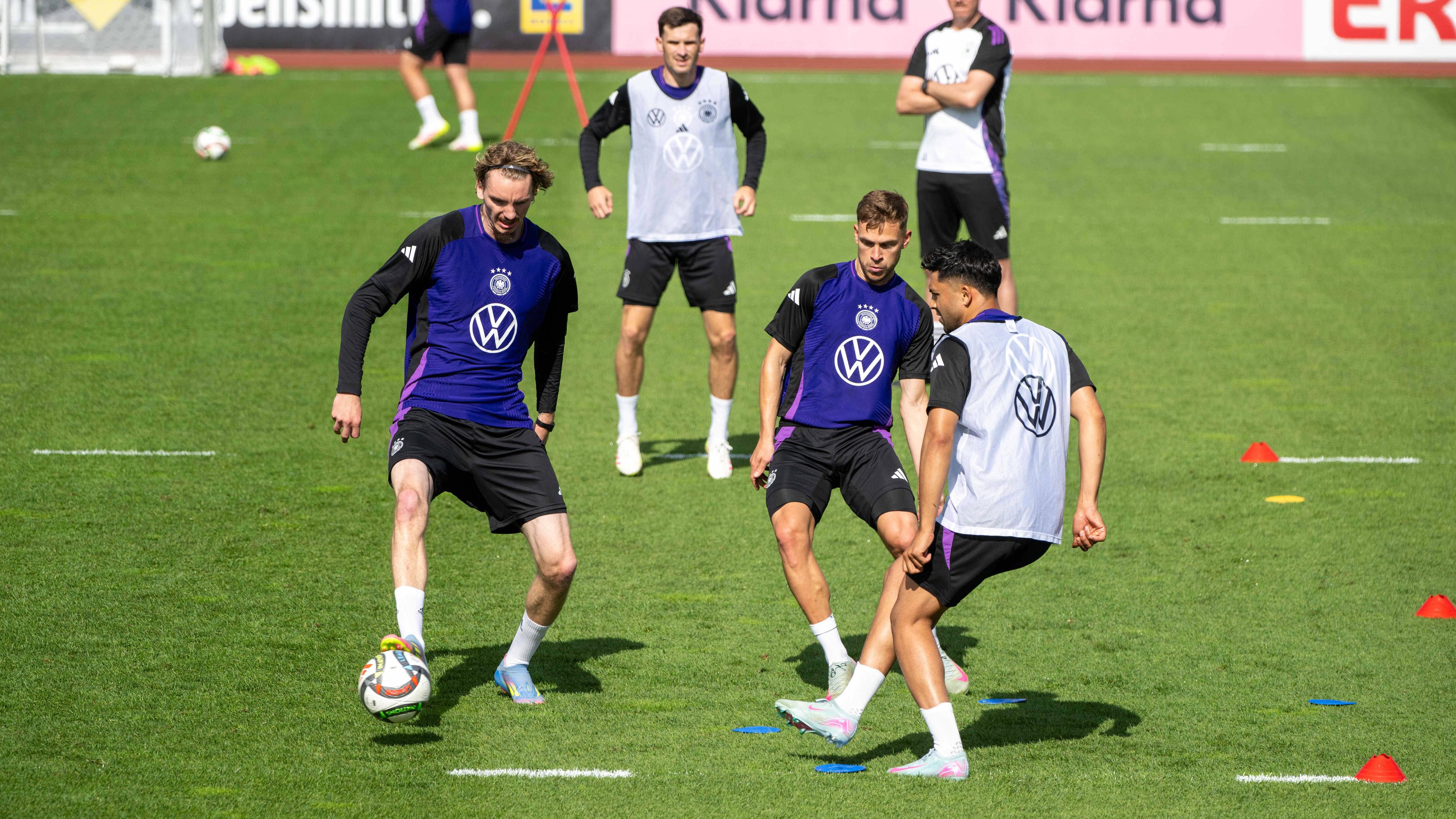Nations League: DFB-Elf beim Training