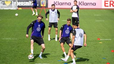 Nations League: DFB-Elf beim Training