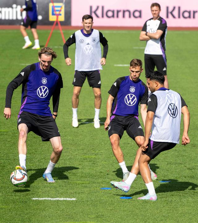 Nations League: DFB-Elf beim Training