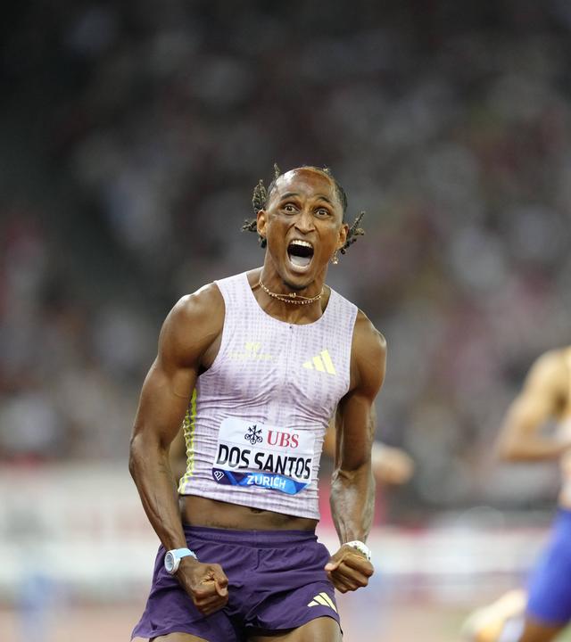 400-Meter-Hürdenläufer Alison dos Santos 