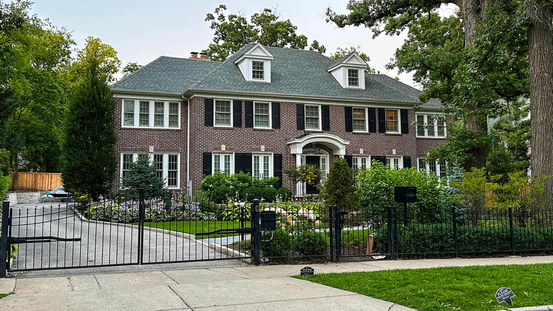 Das Anwesen aus dem Film "Kevin - Allein zu Haus" in Winnetka