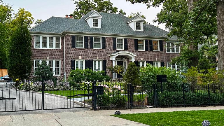 Das Anwesen aus dem Film "Kevin - Allein zu Haus" in Winnetka