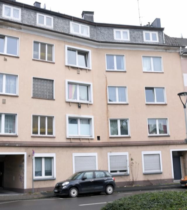 Häuserfront in Solingen