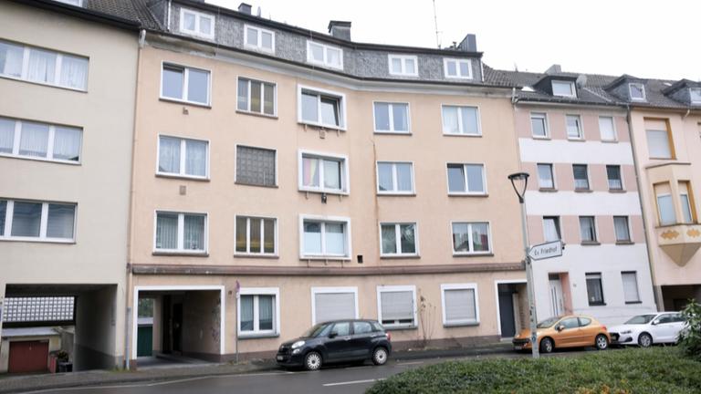 Häuserfront in Solingen