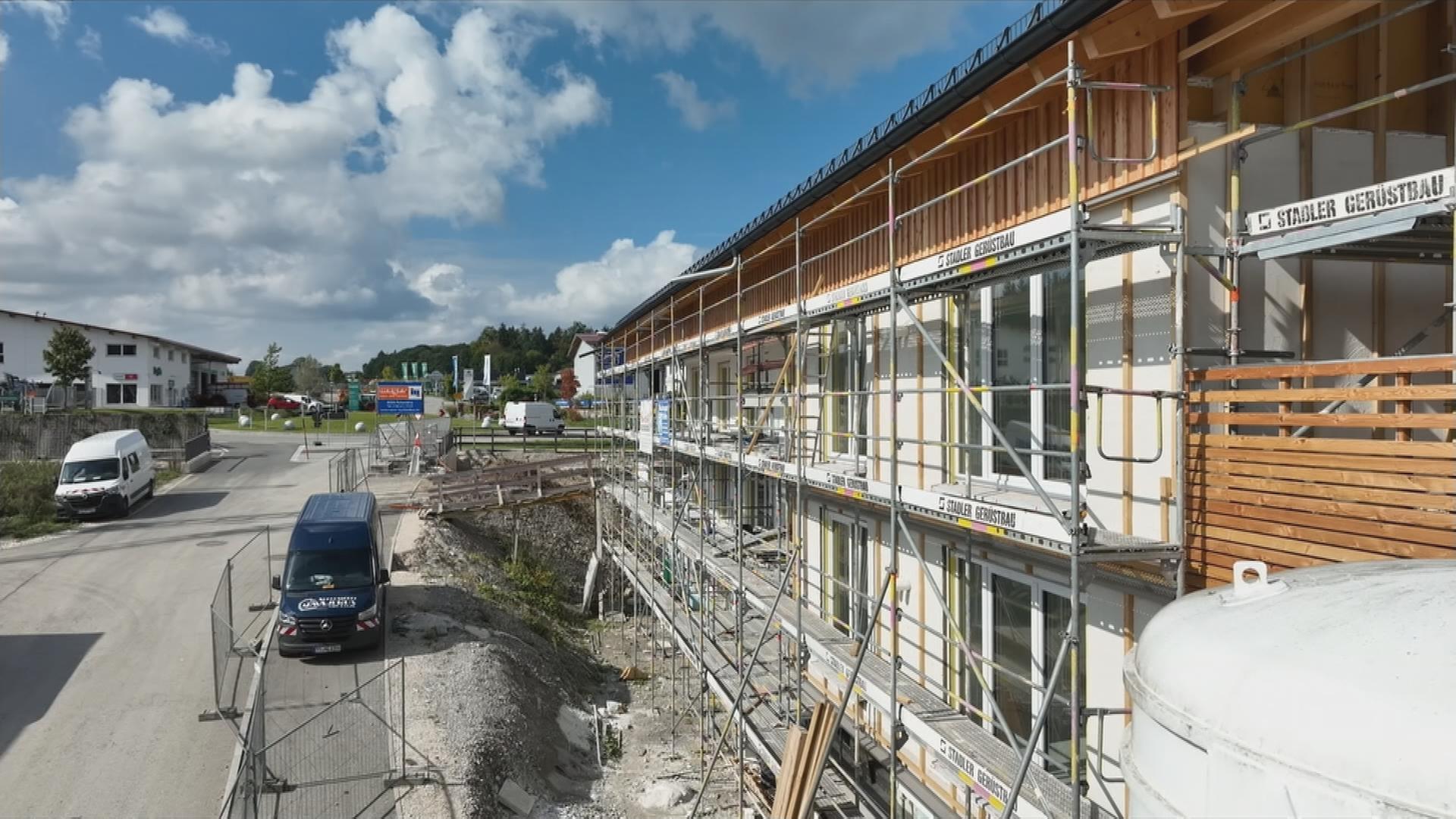 Baustelle Häuser