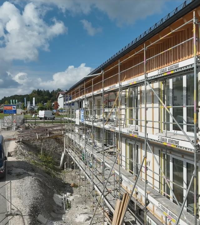 Baustelle Häuser