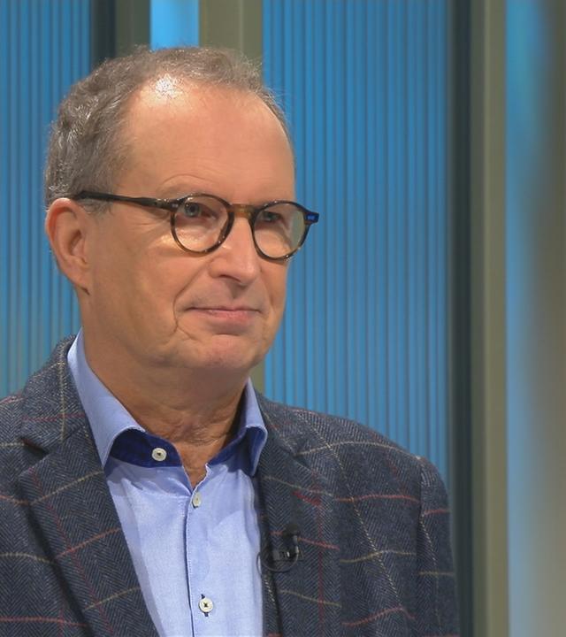 Dr. Christoph Specht am "Volle Kanne"-Tisch