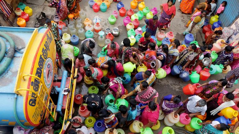 Indien, Tankwagen