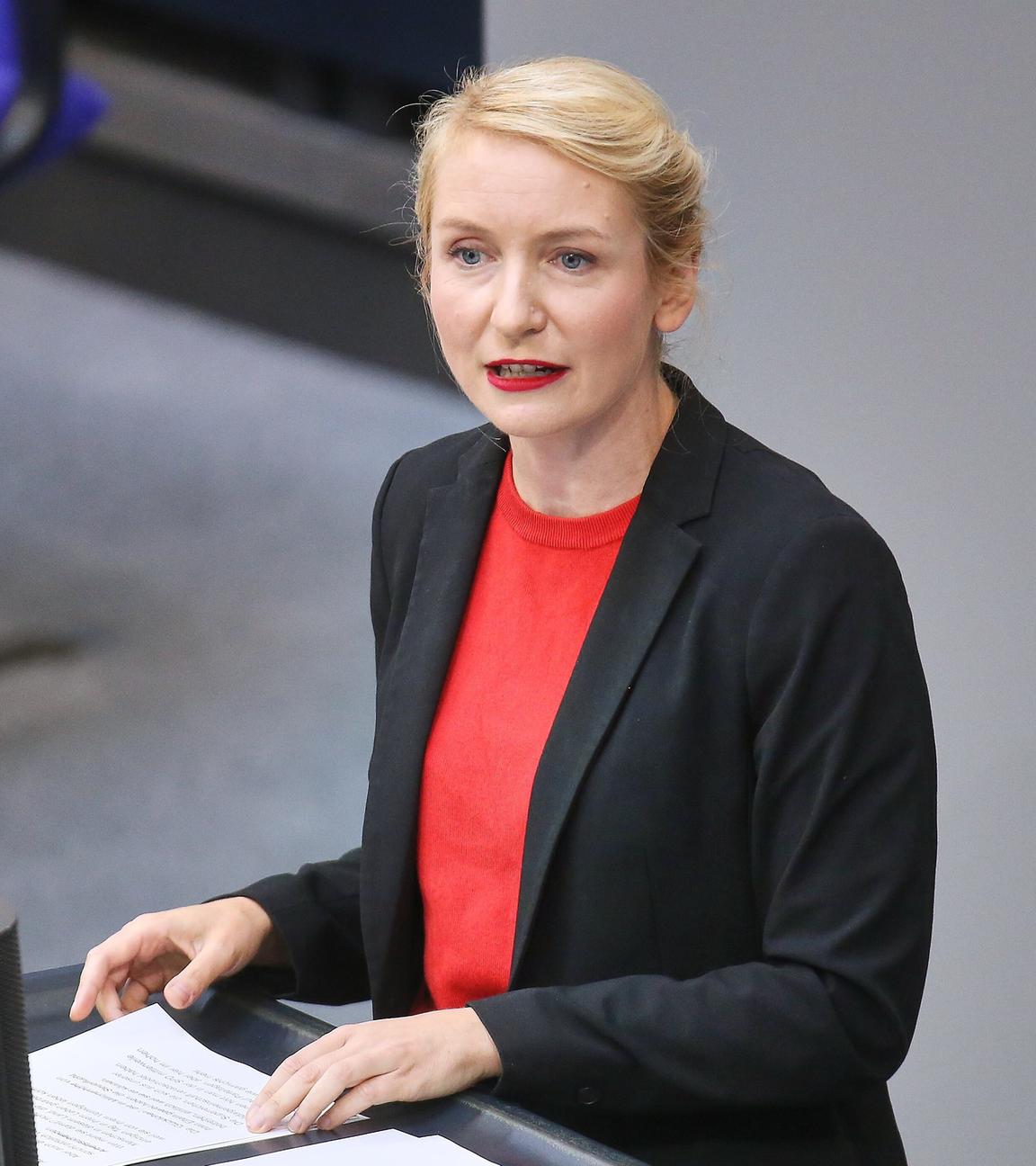 Bundestagsabgeordnete der Linken Ines Schwerdtner