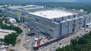 Blick auf die neue Smart Power Fab von Infineon.