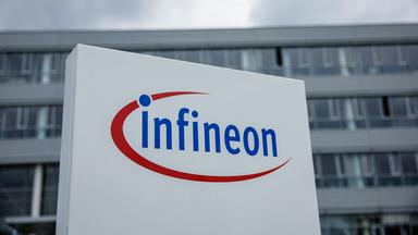 Logo des Halbleiterherstellers Infineon Technologies AG