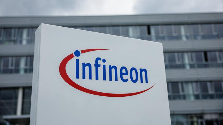 Logo des Halbleiterherstellers Infineon Technologies AG