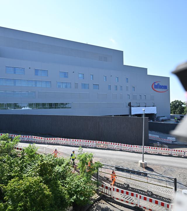 Das neue Halbleiterwerk von Infineon in Dresden