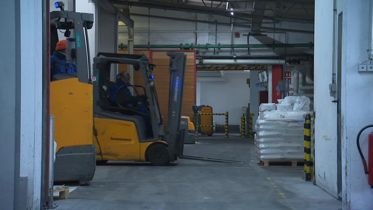 Industrie-Lagerhalle