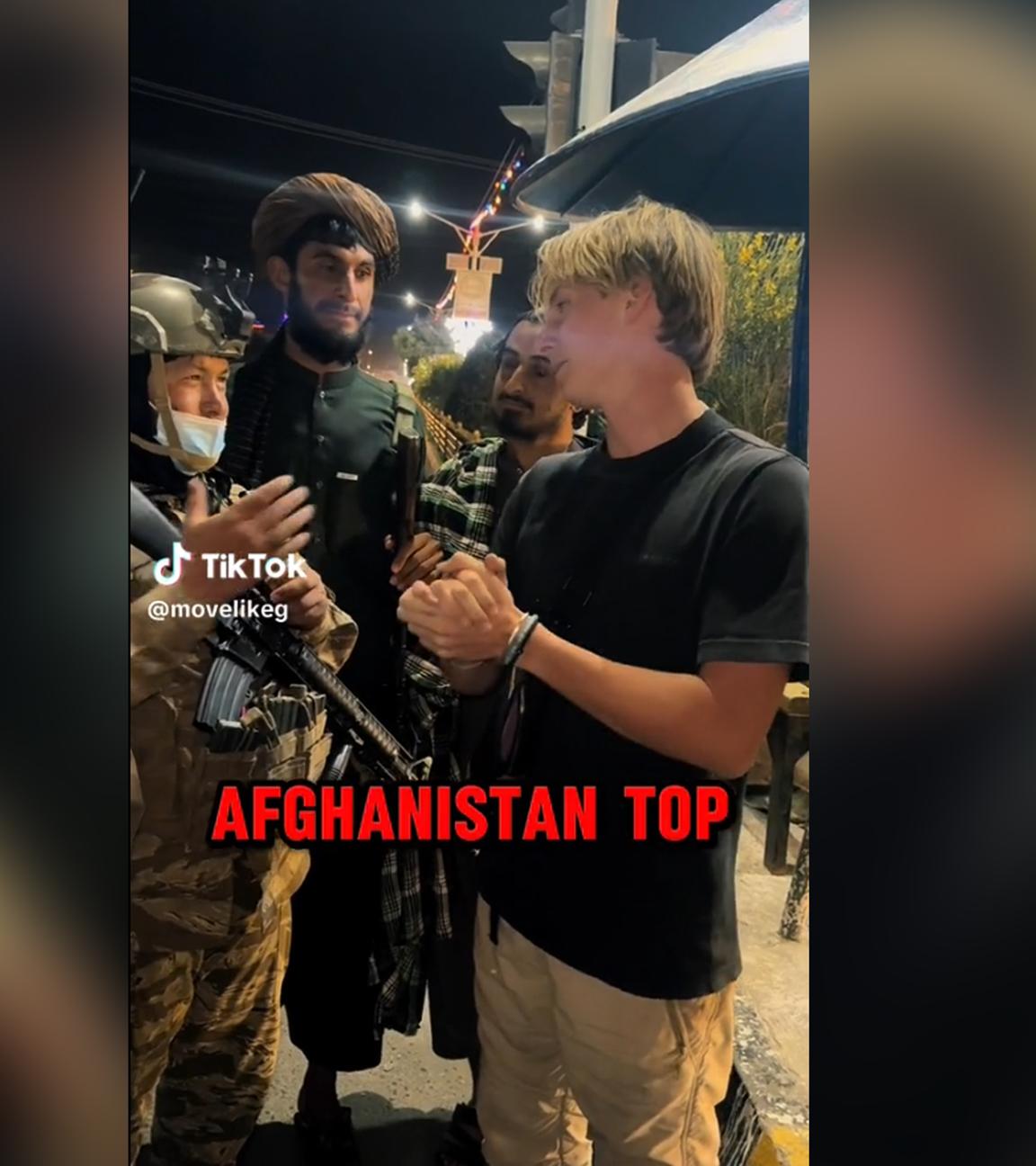 Marinus Obermair alias "MoveLikeG" mit schwer bewaffneten Taliban: "Ich wurd' bis jetzt immer gut behandelt"