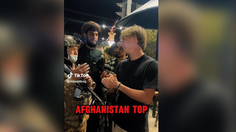 Marinus Obermair alias "MoveLikeG" mit schwer bewaffneten Taliban: "Ich wurd' bis jetzt immer gut behandelt"