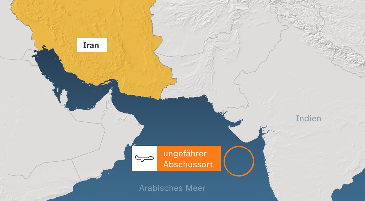 Infografik: Arabisches Meer