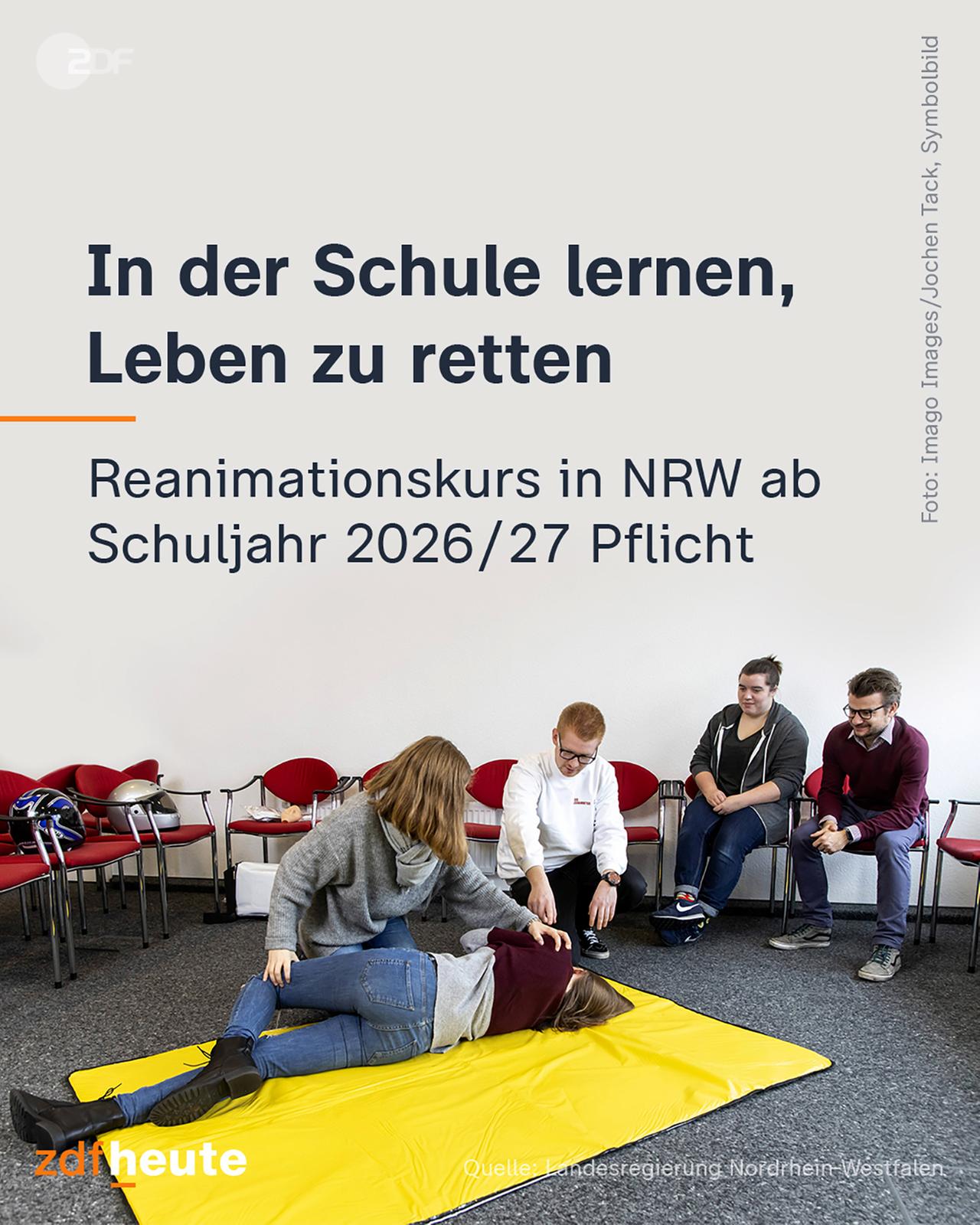 Infografik: Reanimationskurs