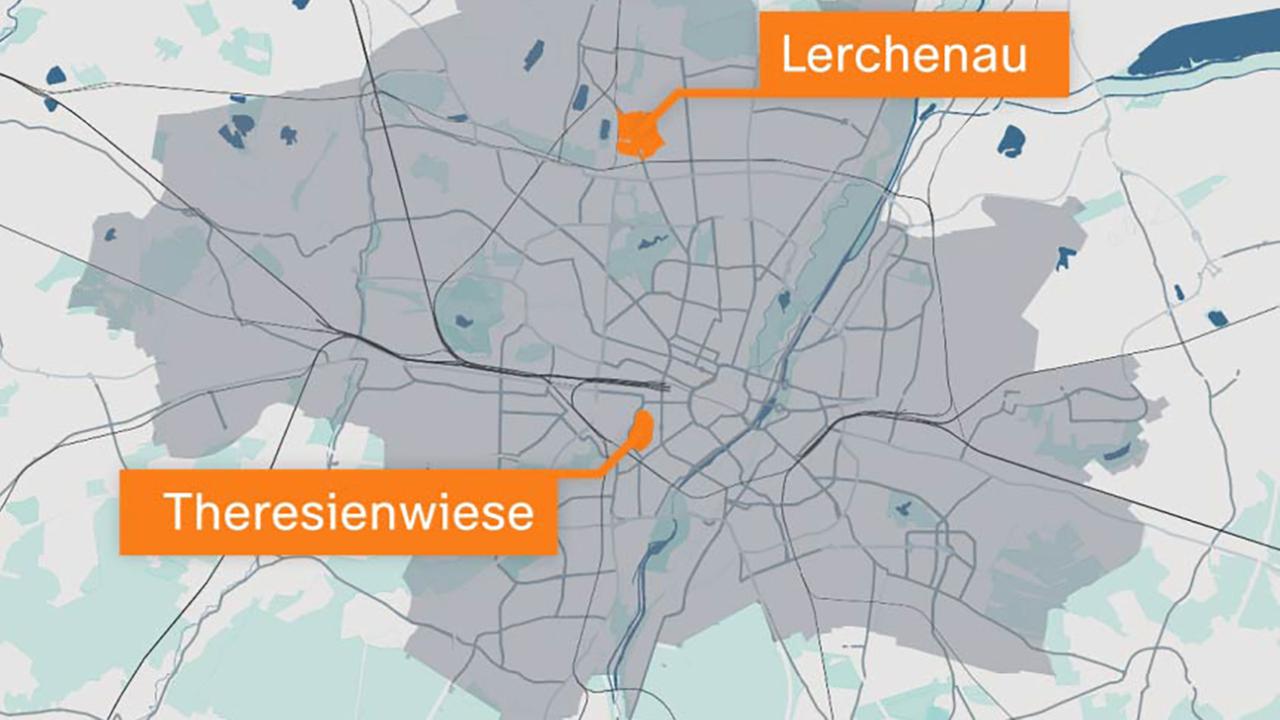 Infografik: Karte München