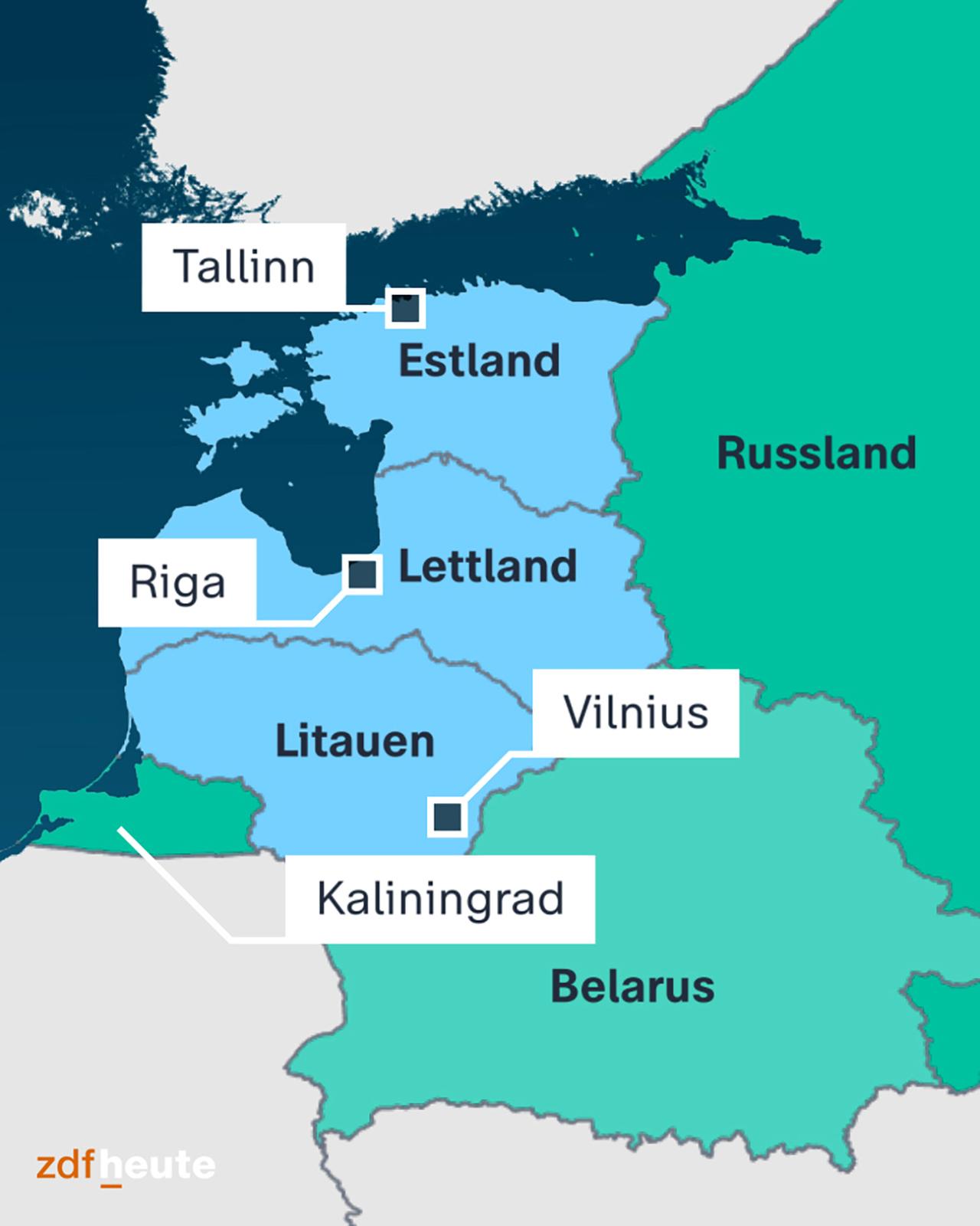 Infokarte: Baltikum