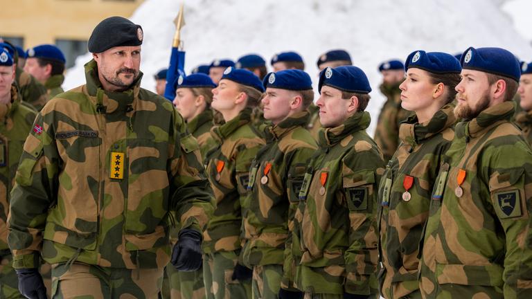 Ingrid Alexandra beim Militärabschluss