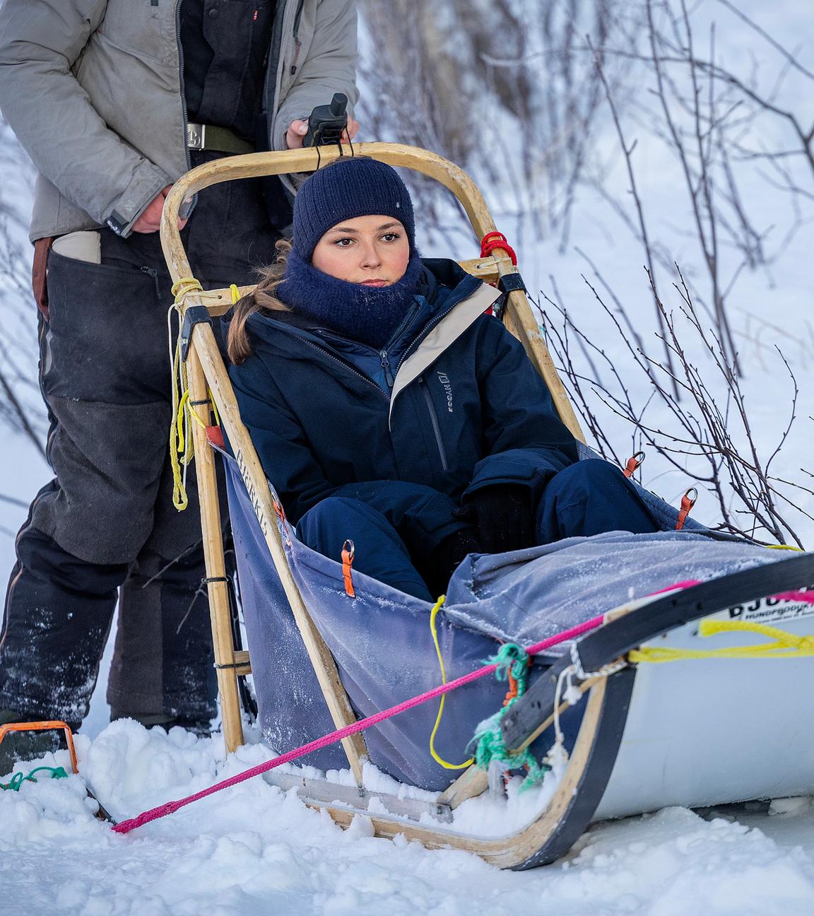Ingrid Alexandra weiter in Finnmark unterwegs