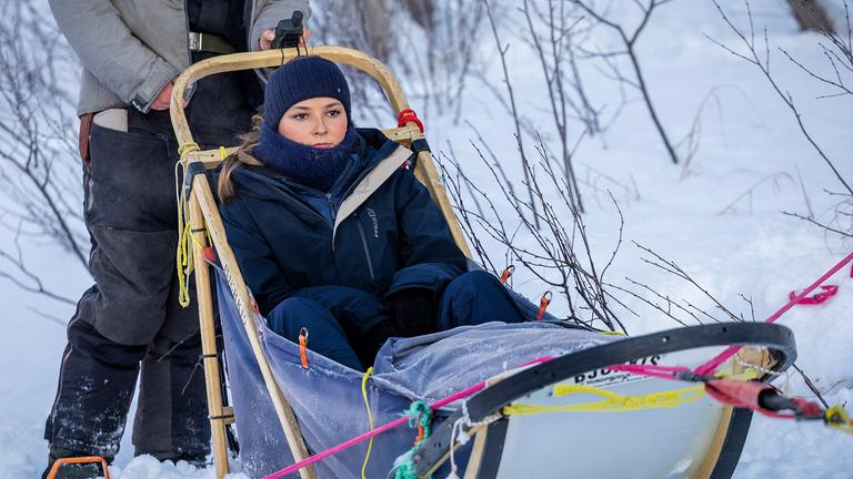 Ingrid Alexandra weiter in Finnmark unterwegs