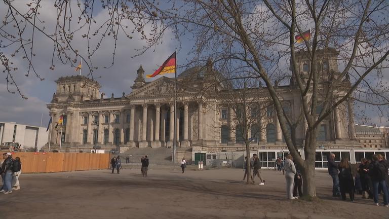 Reichstagsgebäude in Berlin
