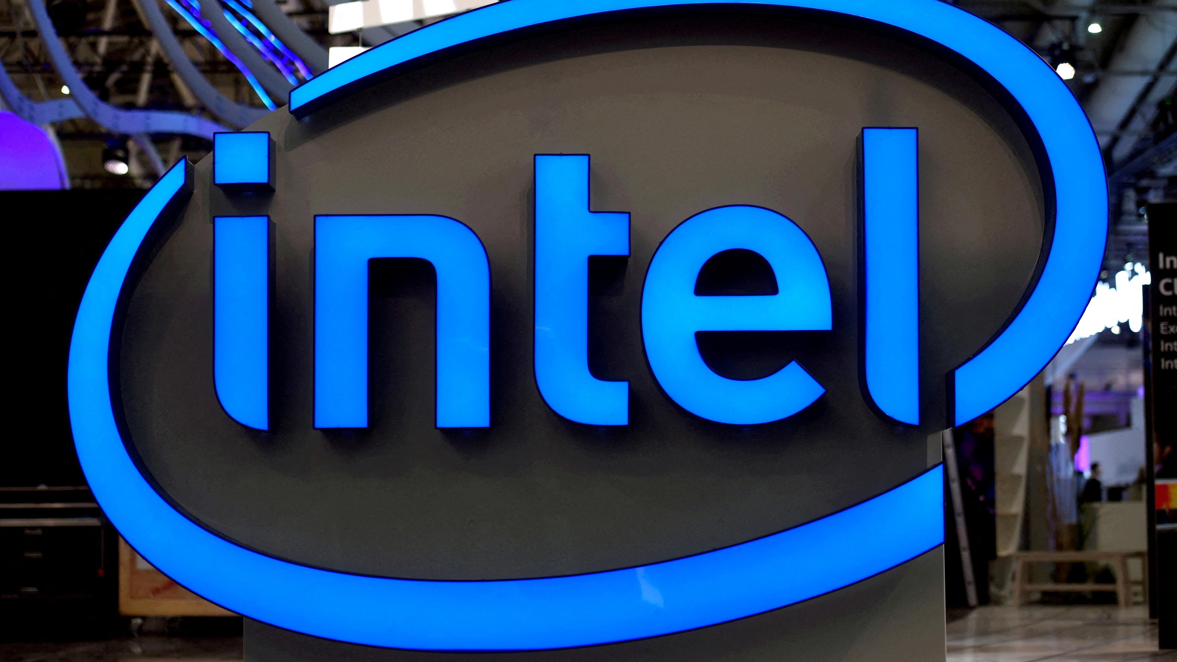 Firmenlogo des Chipherstellers Intel