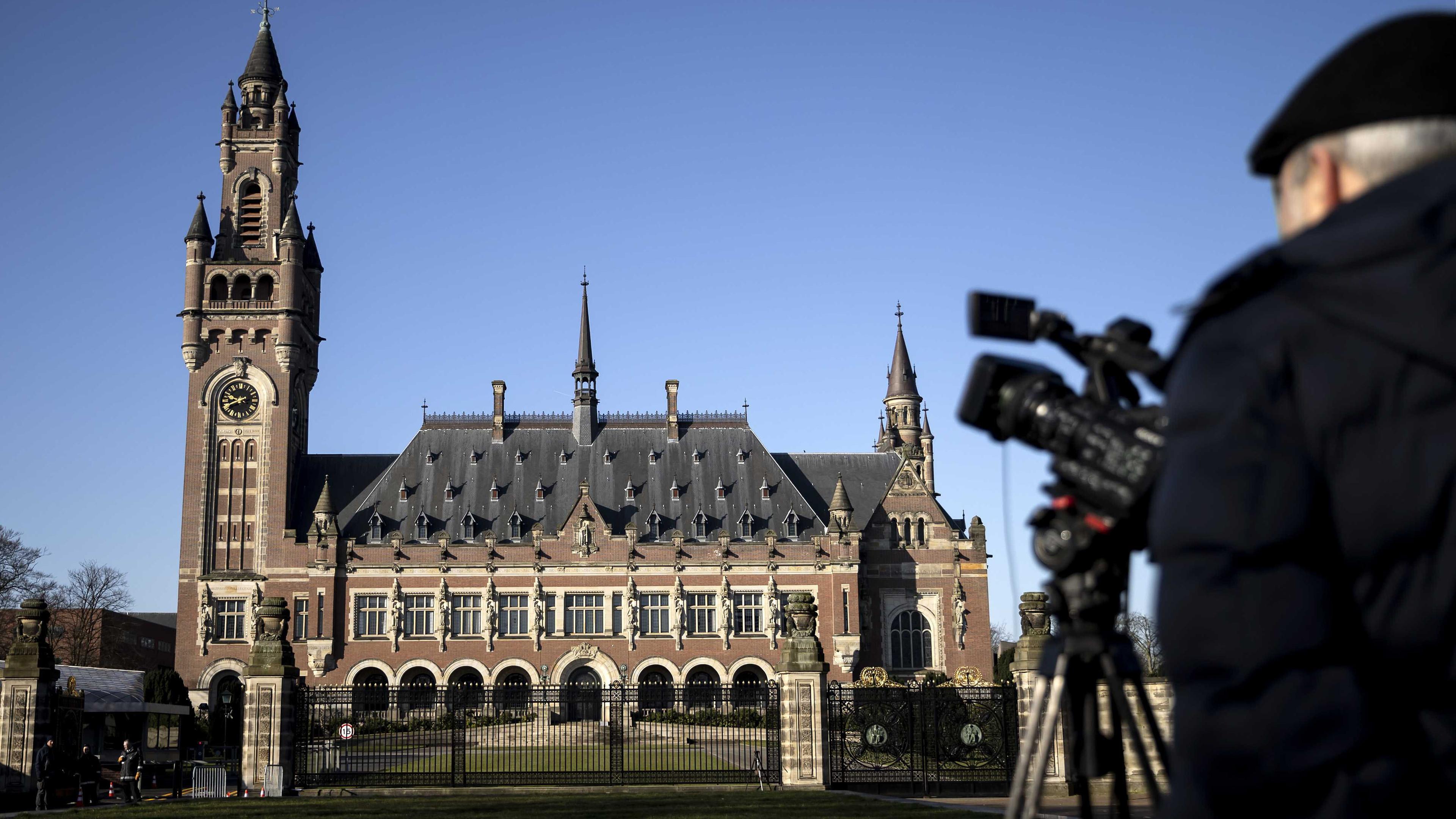 Internationaler Gerichtshof in Den Haag, aufgenommen am 07.03.2022
