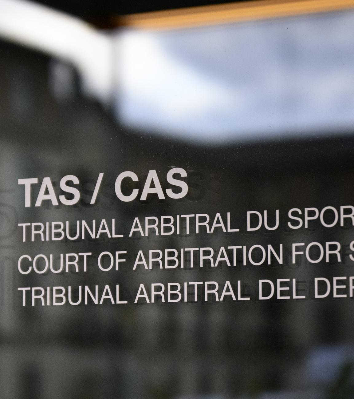 Das Logo des Internationalen Sportgerichtshofs CAS.
