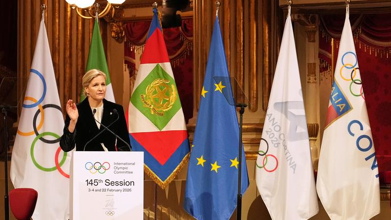 IOC-Präsidentin Kirsty Coventry am 02.02.2026
