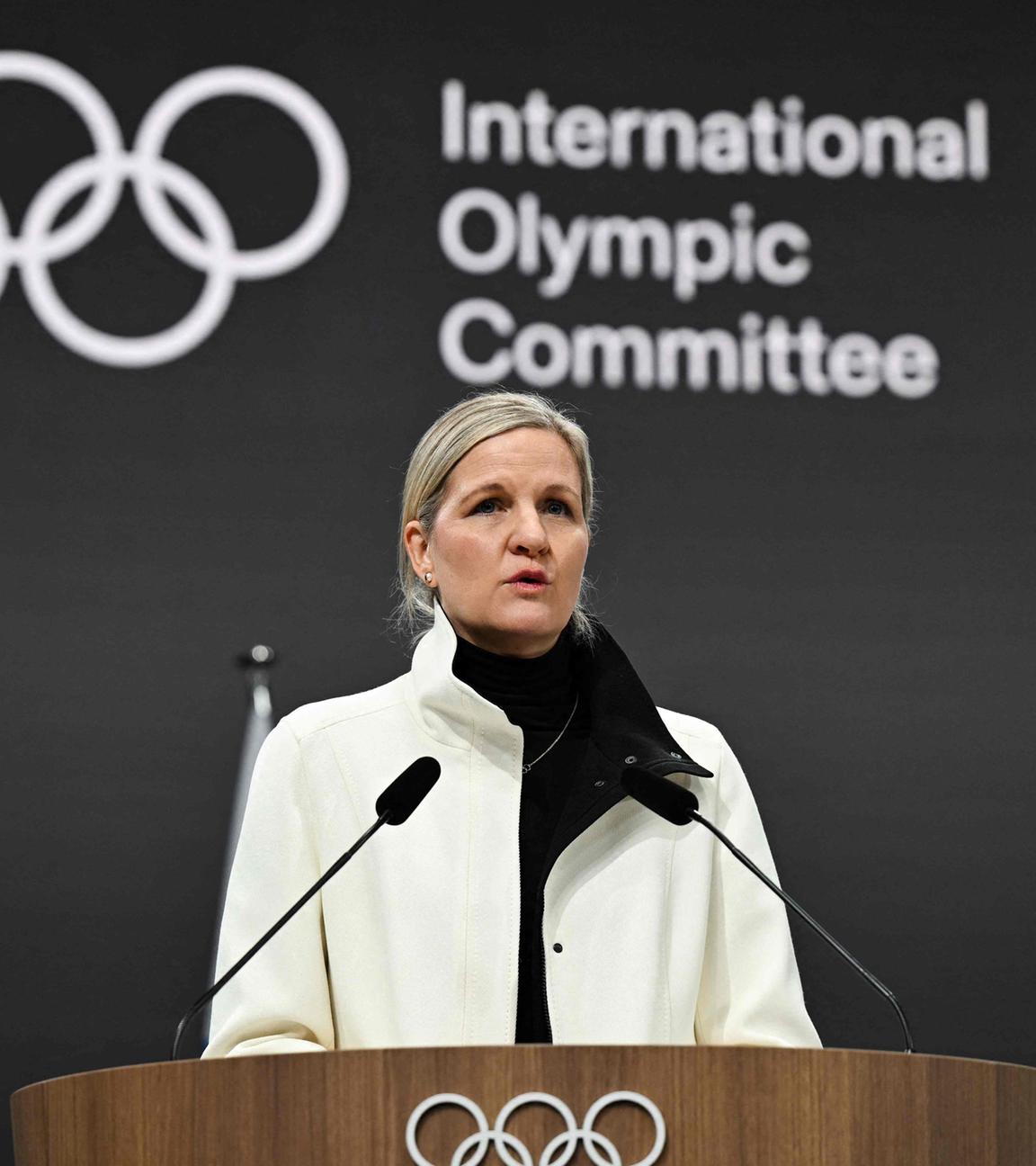 IOC-Präsidentin Kirsty Coventry 