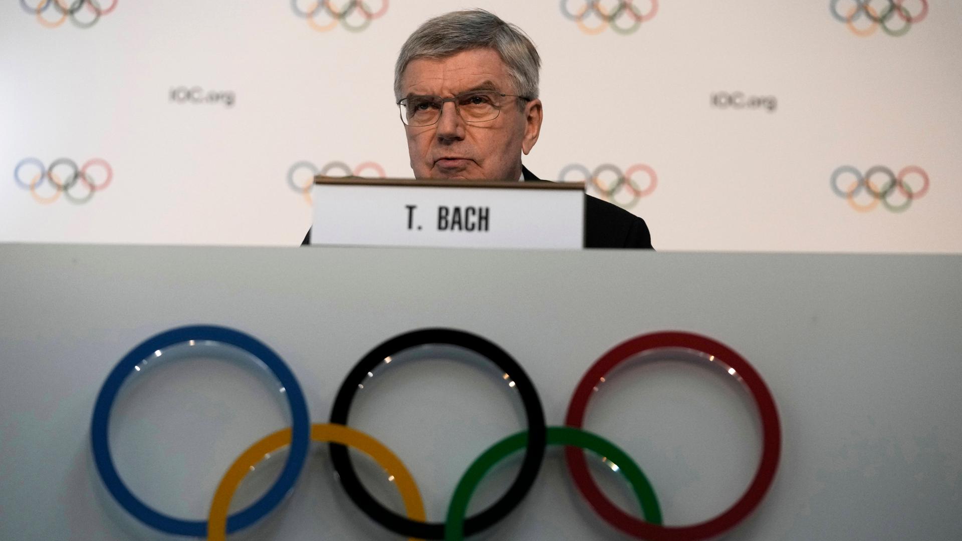 IOC Präsident Thomas Bach