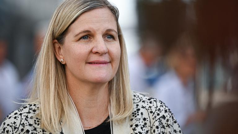 Besuch des Exekutivkomitees und der IOC-Präsidentin Kirsty Coventry im Olympischen und Paralympischen Dorf in Mailand, Italien, am 18.09.2025.