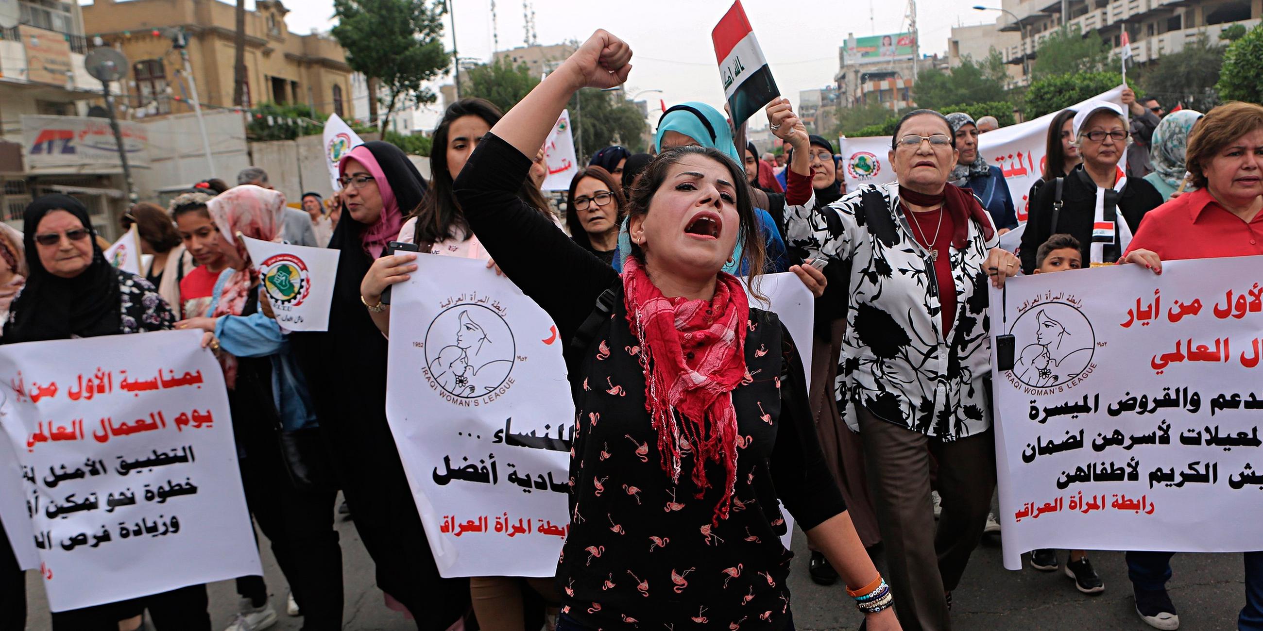 1. Mai-Demos: Irak