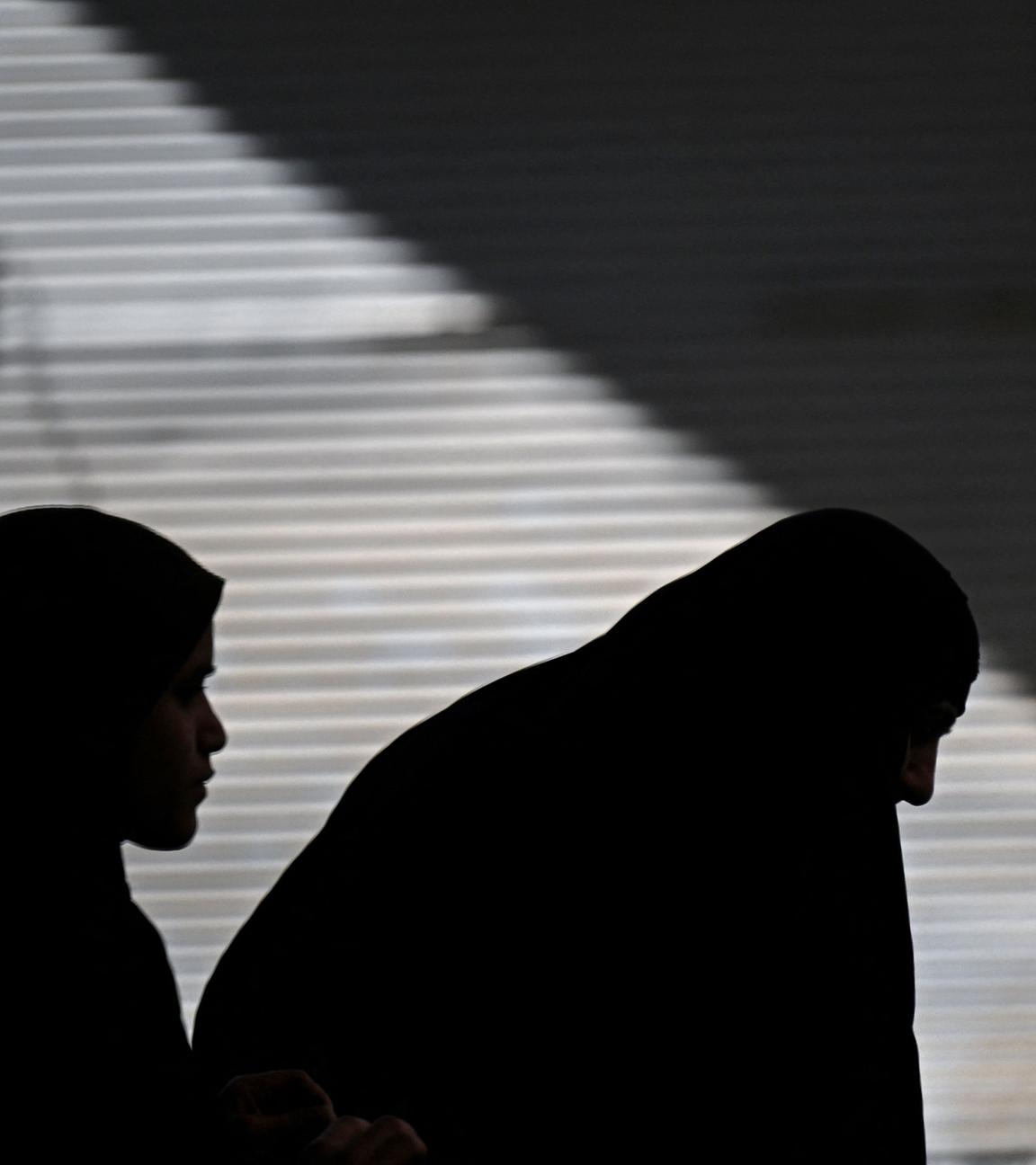 Irakische Frauen auf dem Bazar.