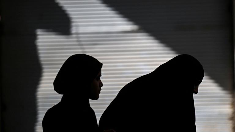 Irakische Frauen auf dem Bazar.