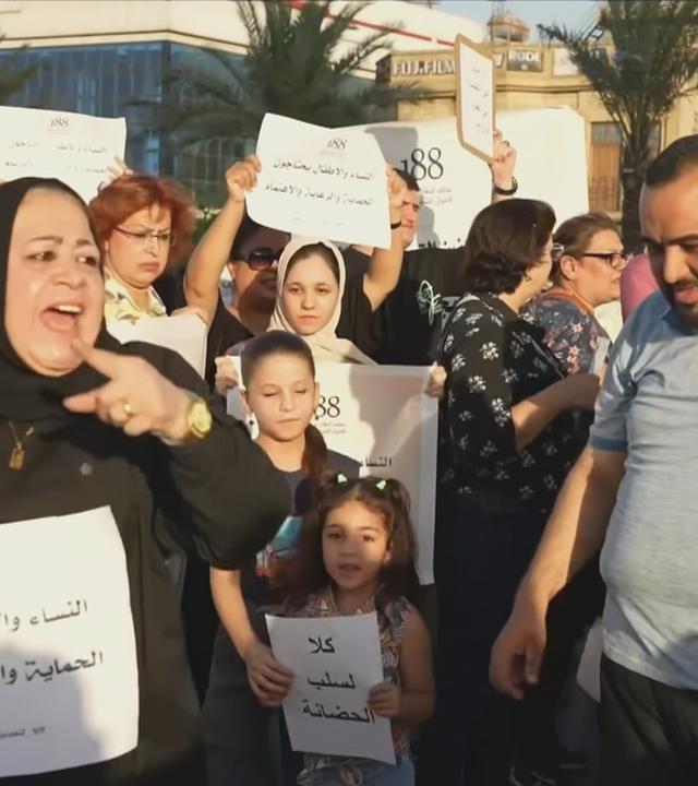 Frauen protestieren im Irak