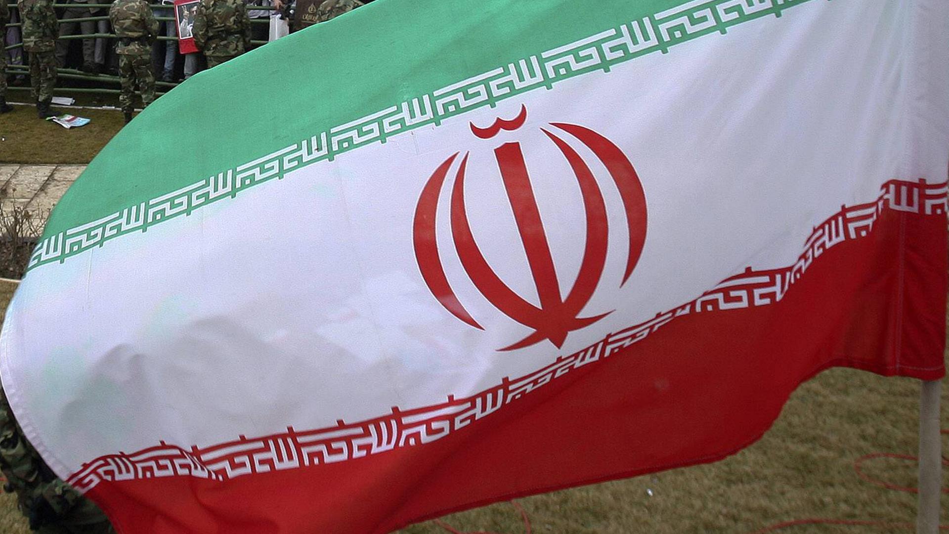 Iranische Flagge