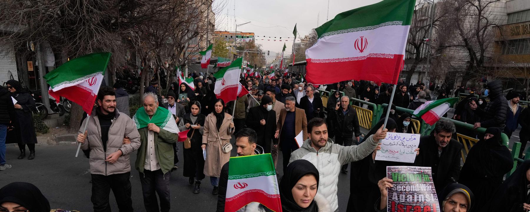 Pro-Regierungs-Demonstration in Teheran