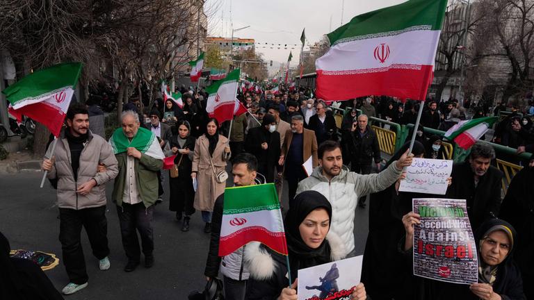 Pro-Regierungs-Demonstration in Teheran